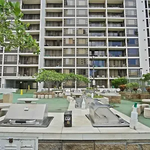  Apartment Nalu Malu 1 Bedroom @waikiki Banyan 1 Free Parking